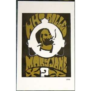  Zig Zag Man Rolling Papers 14 x 22 Vintage Style Poster 