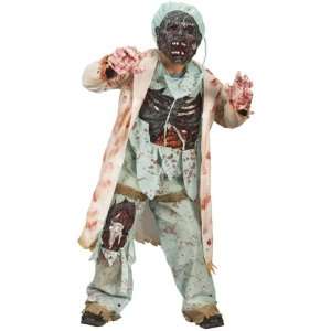  Childrens Zombie Doctor Costume (SizeLg 12 14) Toys 
