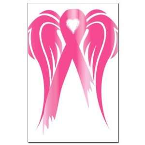  Breast Cancer Ribbon With Win Breast cancer Mini Poster 