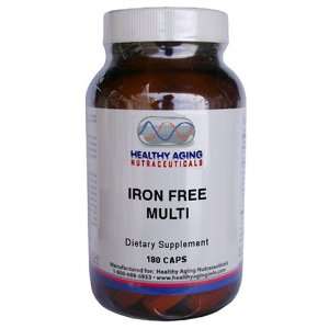  Healthy Aging Nutraceuticals Iron Free Multi 180 Capsules 