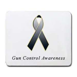  Gun Control Awareness Ribbon Mouse Pad