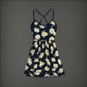  Abercrombie & Fitch Womens Dress Navy 
