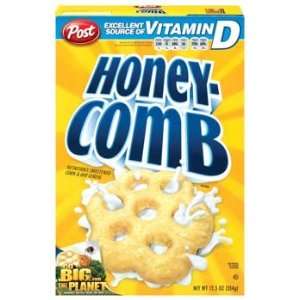 Post Honey Comb Cereal 12.5 oz (Pack of 12)  Grocery 