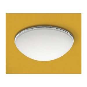  Karma Flush Mount in White or Chrome