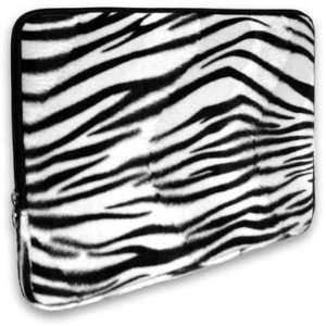  Zebra Print Faux fur Textured fit most of 10.1 Netbook 