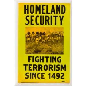    Homeland Security Fighting Terrorism 2x3 Magnet 
