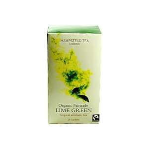 Organic Fairtrade Lime Green, 25 Sachets, 1.75 oz (50 g)  