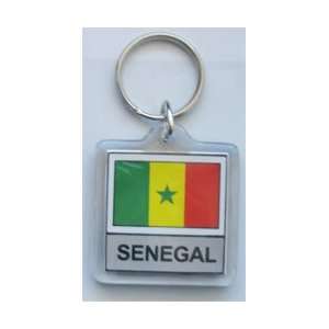  Senegal   Country Lucite Key Ring Patio, Lawn & Garden