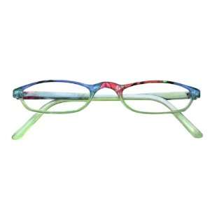   Reading Glasses, Lime and Ocean Blue, +3.25