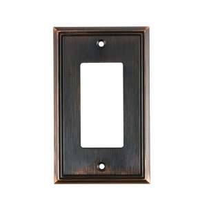  Switchplates   contemporary single gfi/decora in brushed 