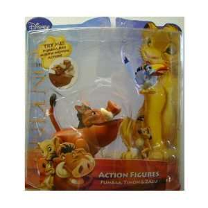   Lion King Exclusive Action Figure Pumbaa, Timon Zazu Toys & Games