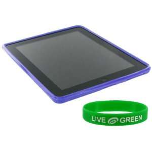  Purple Crystal Skin TPU Case for Apple iPad 3G 16GB (iPad 