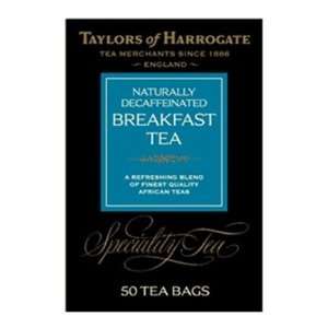 Taylors Decaffeinated Breakfast Tea (50 Tea Bags)  Grocery 
