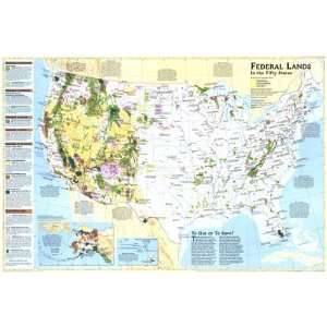 Federals Lands Fifty States 1996 , 72x48