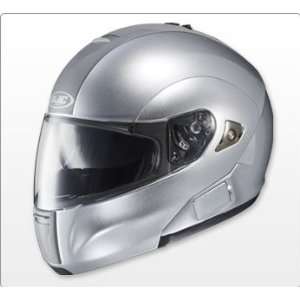   IS Max BT Modular Motorcycle Helmet Light Silver XXL 2XL 0840 0107 08