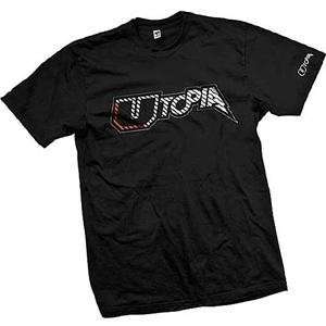  Utopia Optics Slant T Shirt   X Large/Black Automotive