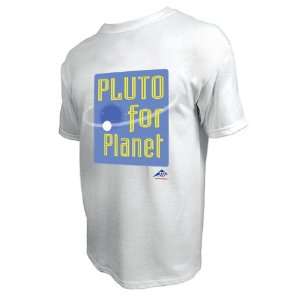   Scientific 100% Pre Shrunk Cotton Pluto for Planet X Large Tee Shirt