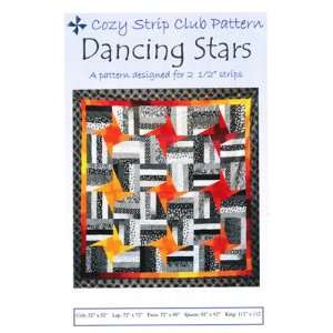  Dancing Stars quilt pattern, crib, lap, twin, queen, king 