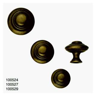  Classic Hardware 100524 03 Cabinet Knob   Antique Brass 