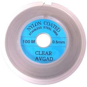   coated wire   Clear tone (0.5 mm   100 meters) Arts, Crafts & Sewing