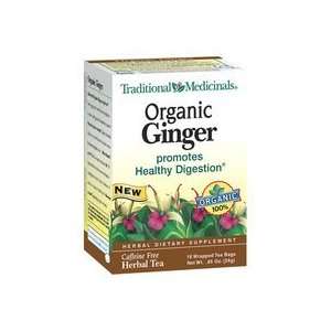 Organic Ginger   Promotes Healthy Digestion, 16 bags,(Traditional 