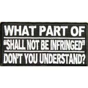   iron on 2nd amendment gun rights patch Arts, Crafts & Sewing