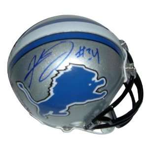 Kevin Jones Autographed Detroit Lions Mini Helmet
