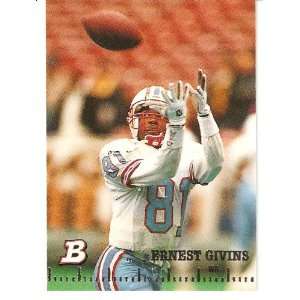  1994 Bowman #76 Ernest Givins   Houston Oilers (Football 