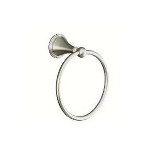  Kohler K 363 Finial Traditional Towel Ring, Brsh Nickel 