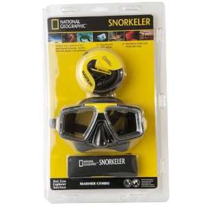  Nat Geo Mariner Combo Mask Snorkel Set
