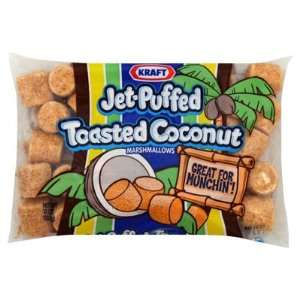 Jet puffed Toasted Coconut Marshmallows, 10 Oz (Pack of 3)  