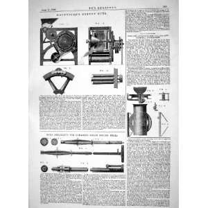  ENGINEERING 1864 MOUNTFORD COTTON GINS FOWLER APPARATUS 