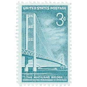  #1109   1958 3c Mackinac Bridge Postage Stamp Numbered 