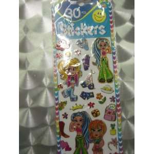  30 Pcs Barbie Girl Stickers