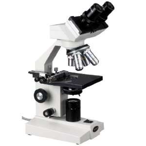 AmScope Binocular Biological Microscope with Mechanical Stage  