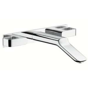   Wall Mounted Widespread Faucet with Baseplate 11408