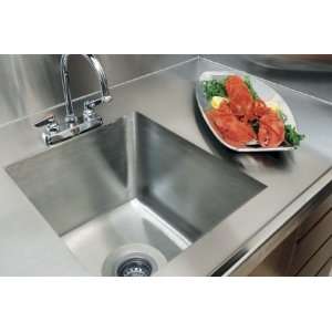  TA 11C 2RE 20 Fabricated Integral Double Bowl Sink For 