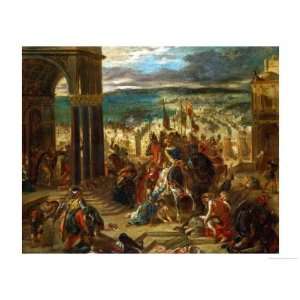 The Crusaders Take Constantinople, 12 April 1204 Giclee Poster Print 