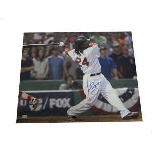   Ramirez 16x20 ALDS Homerun Swing. MLB Authenticated