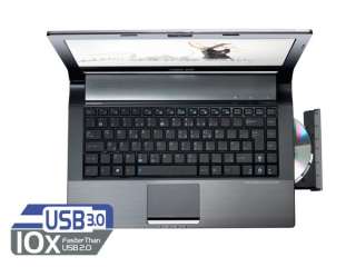 ASUS N43JF A1 14 Inch Versatile Entertainment Laptop (Silver Aluminum)