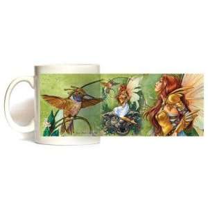  Golden Hummingbird Clan Coffee Mug JSW12MG By Jane Starr 