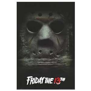  Friday the 13th Movie Poster, 24 x 36 (1980)