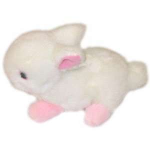  Rabbit Whos Talking Dog Toy (White , Approx. 7 in 