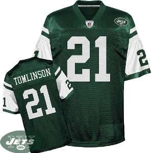  New York Jets #21 LaDainian Tomlinson Green Jerseys 