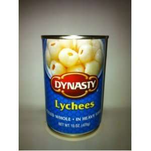 Dynasty Lychees 15z  Grocery & Gourmet Food