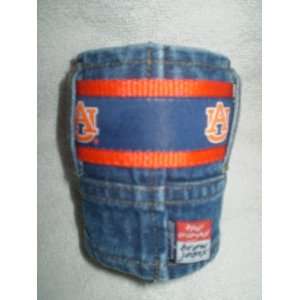  University of Auburn Tigers Blue Jean Drink Beer Insulated 