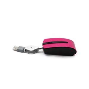  MuffinMan Mini Pink Metal USB 800DPI Optical Scroll Wired 