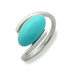   18 karat Gold with Turquoise, form Oval, weight 3.7 grams Jewelry