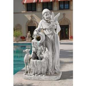    St. Francis Sculpture Water Garden Fountain