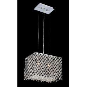  Eye catching rectangular fashioned crystal chandelier 
